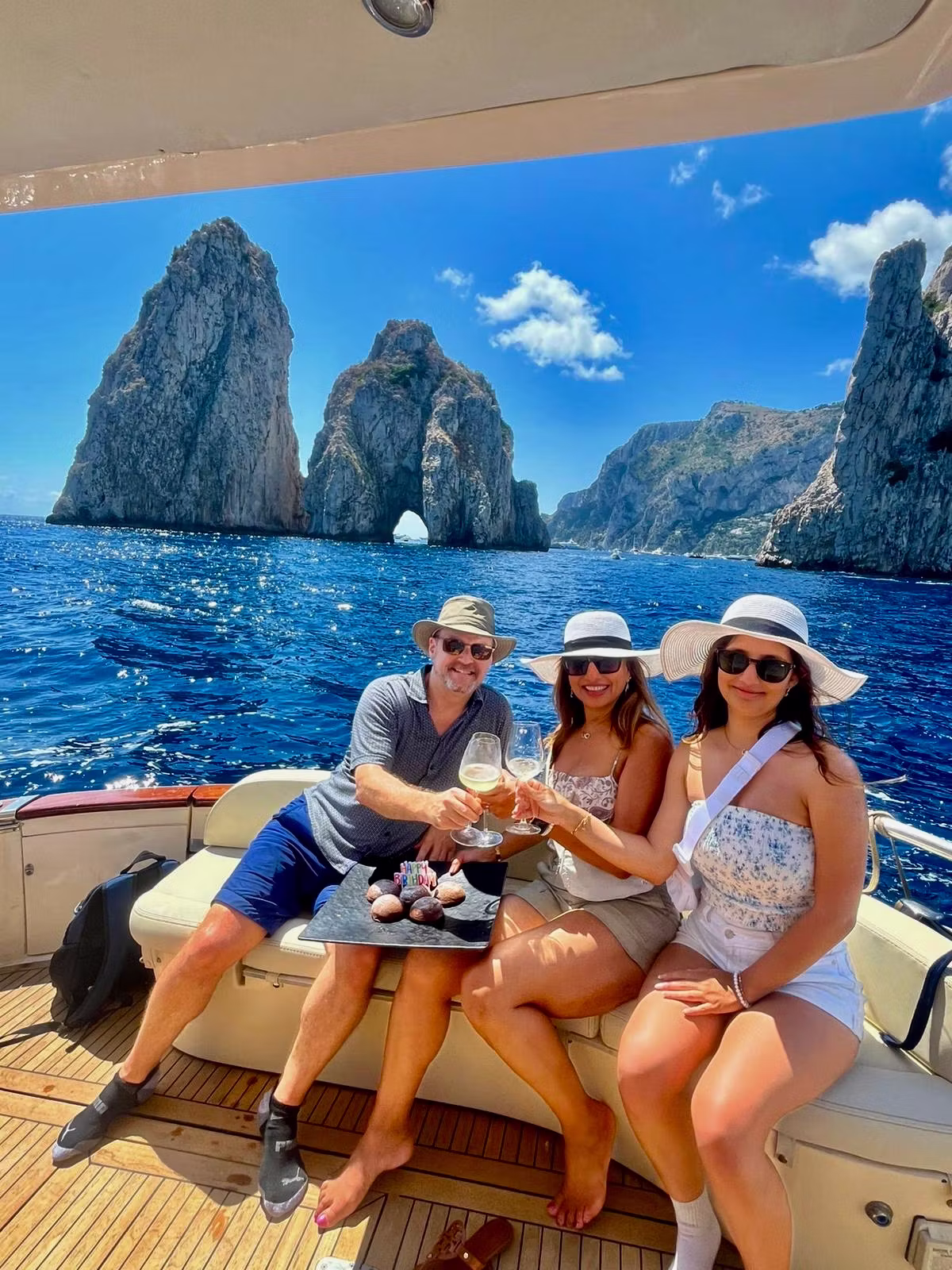 Luxury group boat experience in Italy